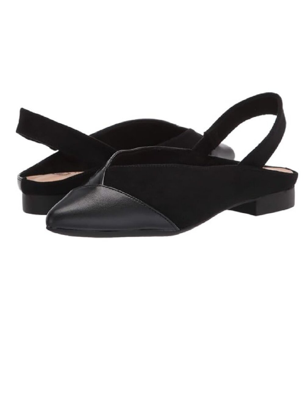 Women's Pointed Toe Slingback Flats Shoes Vegan Bella Vita Milla
